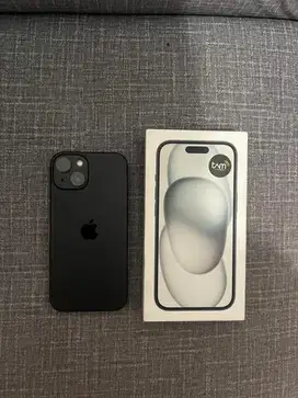 iPhone 15 128gb Black Garansi Resmi iBox Fullset