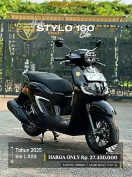 DP 5,4 Jutaan Honda Stylo 160 CBS
2025