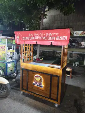 Grobak kayu bekas dinsum