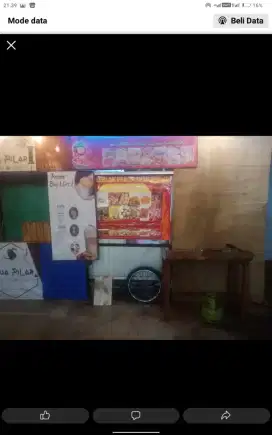 Gerobak bekas seblak jual murah 700 ambil kelokasi