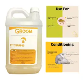 Pet shampoo by GROOM