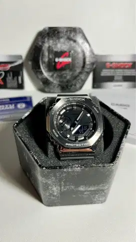 Jam Gshock GM2100BB Lengkap Likenew