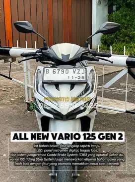DP 3,4 Jutaan Honda All New Vario 125 Gen 2 CBS ISS ESP 2023
