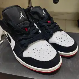 NIKE AIR JORDAN 1 LOW BLACK TOE ORI SPECIAL CONDITION