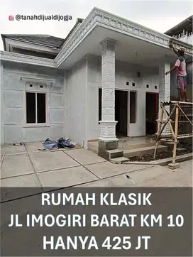 Rumah di Jl Imogiri Barat KM 10 dekat Kota Jogja Proses Bangun