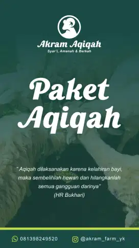 Paket jasa Aqiqah