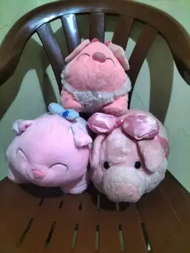 Boneka pink lucu