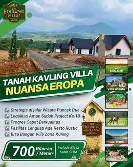 Keindahan suasana kavling the hanjawong villas