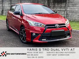(LIKE NEW) YARIS S TRD 2017, YARIS S TRD 2016, YARIS S TRD 2018 RECORD