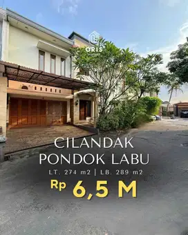 Rumah 2 Lantai Dlm Townhouse di Pondok Labu Cilandak Jakarta Selatan