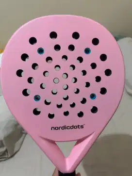 Nordicdots sea pink raket padel