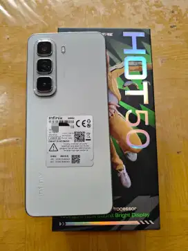 Infinix Hot 50 6/256 mulus fullset masih garansi