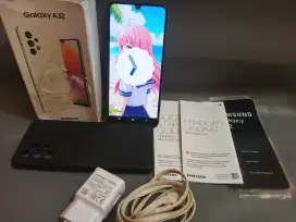 Samsung Galaxy A32 Dualsim RAM 6+6/128GB Awesome White Lengkap BU