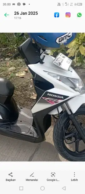 Dijual Honda Beat fi tahun 2014