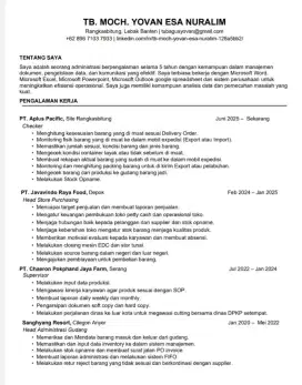 Mencari Pekerjaan Supervisor