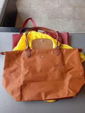 Preloved Long Champ LLH Cognac