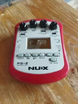 Nux PG - 2 efek gitar.