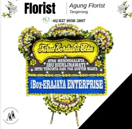 Karangan bunga papan