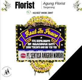 Karangan bunga papan