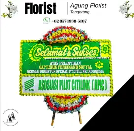 Karangan bunga papan