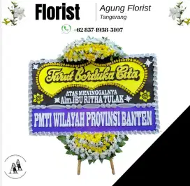 Karangan bunga papan