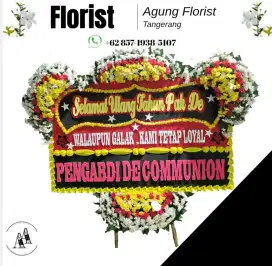Karangan bunga papan