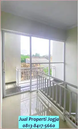 Rumah Baru 2lt Nempel Kampus UPN JOGJA, Area demangan Jalan Luas SHM