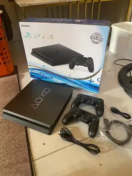 PS4 SLIM 1TB FULLGAME FW 12.02 FULLSET 2 STIK WIRELESS