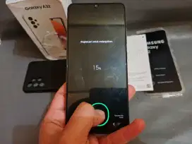 Samsung galaxy A32 NFC RAM 6+6/128GB Putih Lengkap dari Baru Murah BU