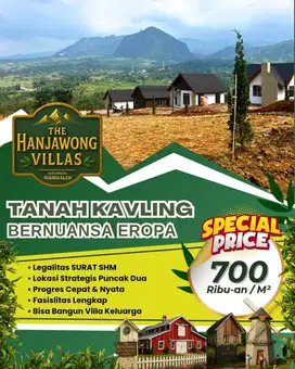 Tanah kavling SHM ya hanya di the hanjawong villas