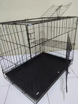 Kandang kucing lipet stok banyak