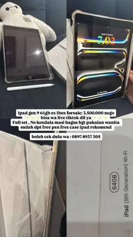 Ipad gen 9 64gb