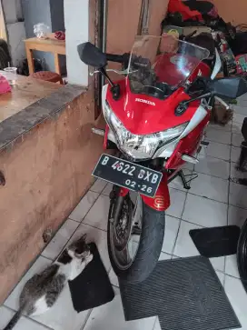 Honda CBR 250 masih baru belum ada lecet km 15 rb istimewa