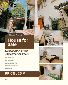 Kebayoran Baru, Jaksel, siap huni, strategis,