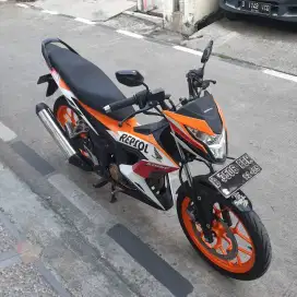 Honda Sonic 2015 ss lengkap mesin bagus pajak hidup plat B DKI