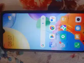 Jual murah xiomi redmi 10c ram 4 dengan kotak tanpa chager