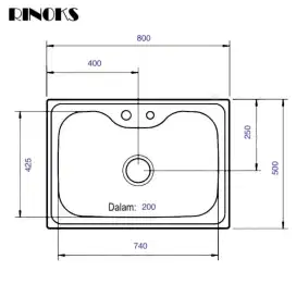 Kitchen set 1 lubang