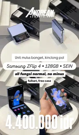 Second Samsung Z Flip 4 128 gb sein