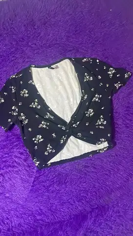 Crop atasan cewe H&M