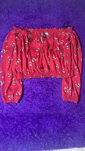 Sabrina top cewe H&M