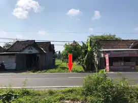 Dijual : 1,650.000 /M. Tanah Sawah Luas 615 M2 Muka 7 M. Pinggir Jalan