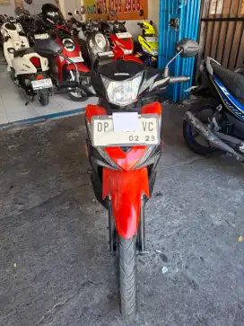 Honda Revo Fit F1 110cc 2024 merah plat DP