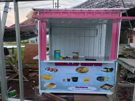 Rombong gerobak booth kontainer container