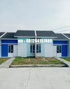 Rumah subsidi tanpa renovasi full tutup tembok belakang tanpa dp