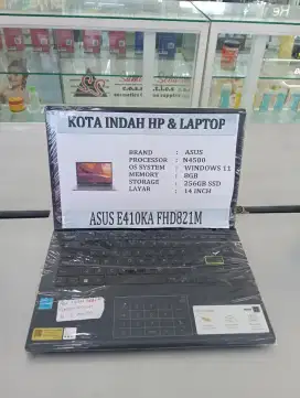 LAPTOP ASUS E410KA FREE ACC