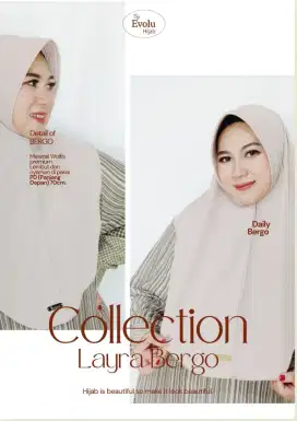 Dijual Bergo/ Hijab Wanita untuk sehari-hari
