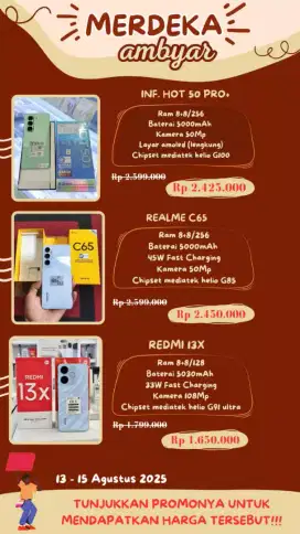 PROMO AMBYAR SPESIAL KEMERDEKAAN