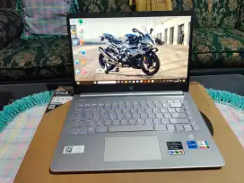 Laptop hp 14s dq5000tu core i5 gen 12 ram 8 ssd 512 fhd ips