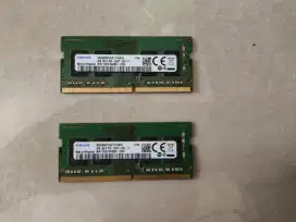Dijual Ram Laptop DDR4 8gb (4gb x 2 keping)