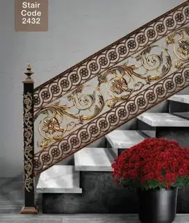 balcony railing laser cutting design